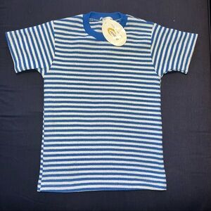 NWT Blue And White Striped T Shirt. Super Soft And Comfy